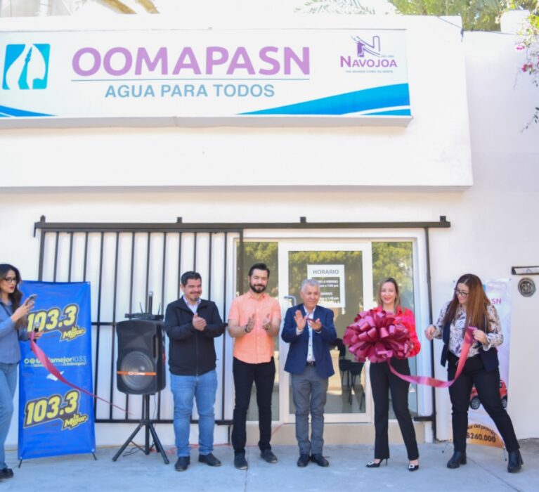 INAUGURA OOMAPASN MÓDULO DE COBRO POR BULEVAR LÁZARO CÁRDENAS