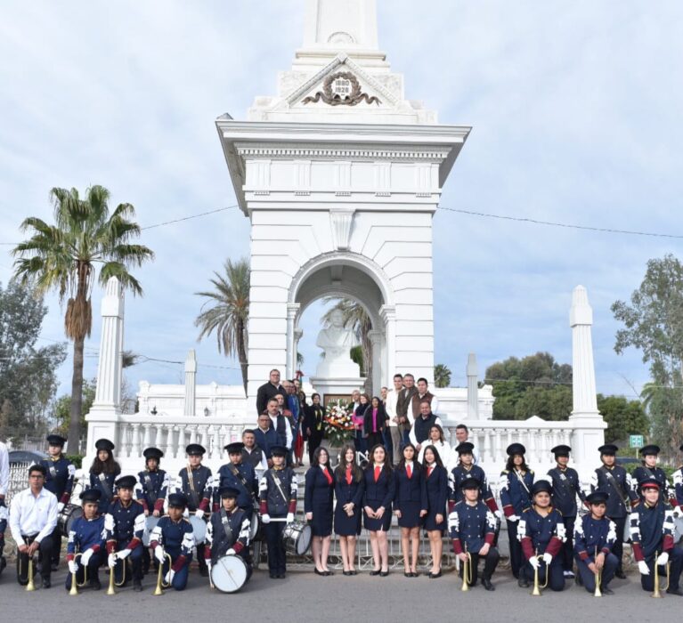 CONMEMORAN 143 ANIVERSARIO DEL NATALICIO DE ÁLVARO OBREGÓN
