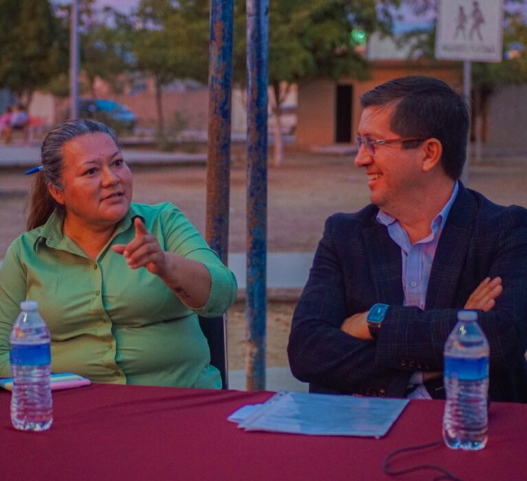 ATIENDE JORGE ELÍAS DEMANDAS DEL FRACCIONAMIENTO MISIONEROS