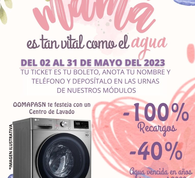 INVITA OOMAPASN A PARTICIPAR PARA GANAR UN GRAN REGALO PARA MAMÁ
