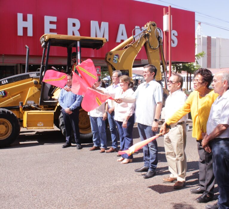 DA BANDERAZO JORGE ELÍAS A QUINTA ETAPA DE REMODELACIÓN DEL CENTRO