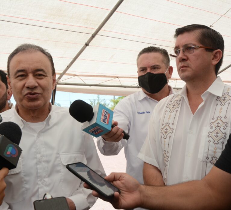 Reconoce Gobernador Alfonso Durazo trabajo y compromiso de Alcalde Jorge Elías