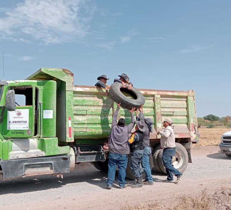 RECOLECTAN 6 TONELADAS DE CACHARROS EN VIVIENDAS RURALES DE SAN IGNACIO