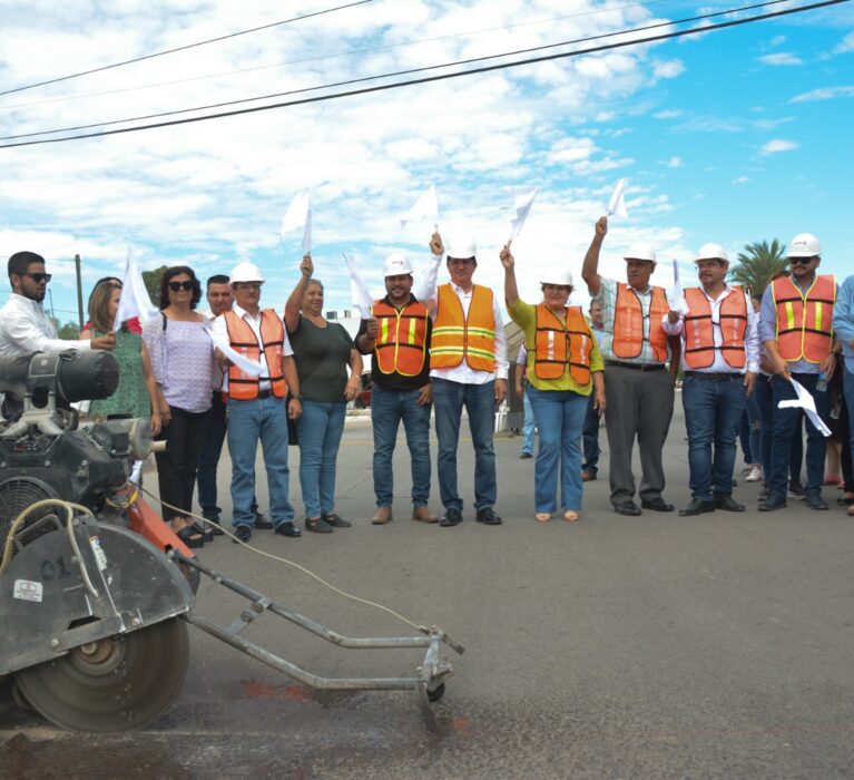 ARRANCA ALCALDE JORGE ELÍAS PROGRAMA DE OBRA PÚBLICA “RECONSTRUYENDO NAVOJOA”