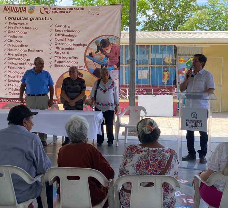 REALIZAN UNA JORNADA MÉDICA EN PUEBLO MAYO