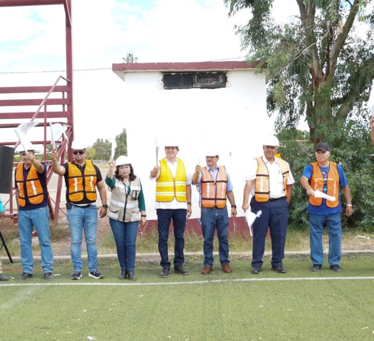 ALCALDE DE NAVOJOA PONE EN MARCHA OBRAS DE BENEFICIO SOCIAL