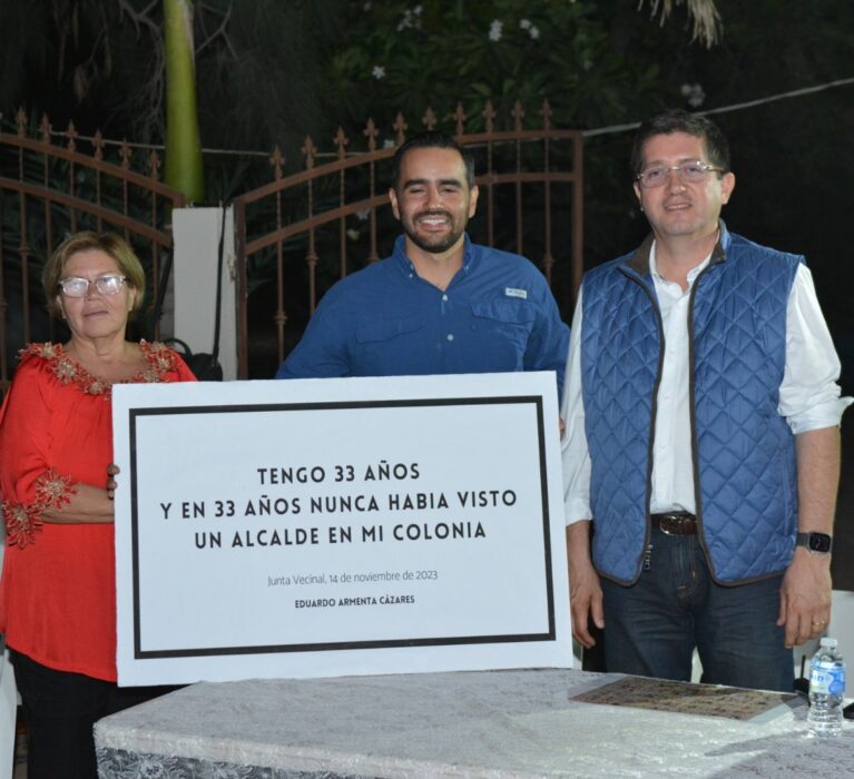 RECONOCEN VECINOS APERTURA DEL ALCALDE DE NAVOJOA