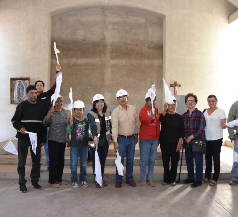 CON APOYO DEL AYUNTAMIENTO REHABILITAN IGLESIA DE LA DIVINA MISERICORDIA EN EL DÁTIL