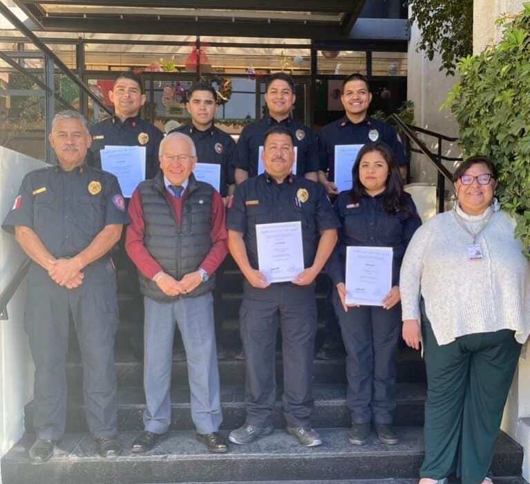 BOMBEROS DE NAVOJOA SIGUEN LIDERANDO EN SONORA EN TÉCNICAS DE GESTIÓN DE RIESGO