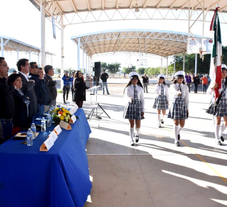 INAUGURA ALCALDE ELÍAS RETES JUEGOS DEPORTIVOS REGIONALES DE SECUNDARIAS