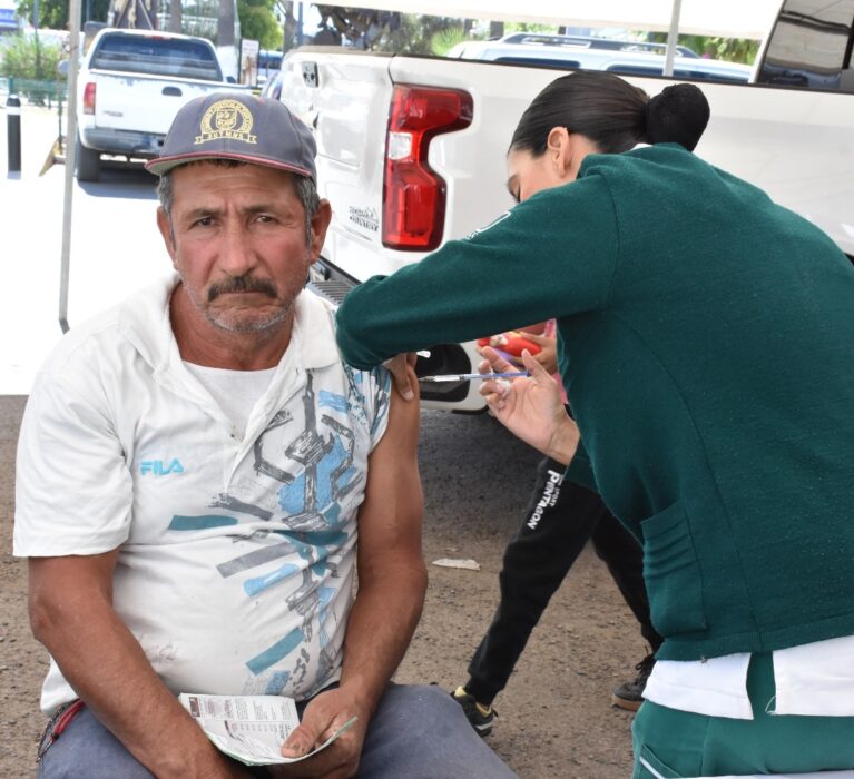 VACUNAN AL 4.6% DE LA POBLACIÓN NAVOJOENSE MEDIANTE LAS JORNADAS DE VACUNACIÓN