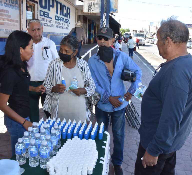 INSTALAN MÓDULO DE HIDRATACIÓN ORAL PARA LOS NAVOJOENSES