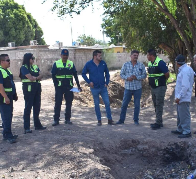 SUPERVISAN AUTORIDADES MUNICIPALES ZONAS DE RIESGO DE INUNDACIONES POR LLUVIAS