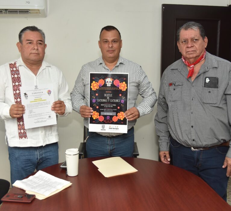 INVITAN A LOS NAVOJOENSES A VESTIRSE DE CATRINAS Y CATRINES PARA DESFILE TRADICIONAL