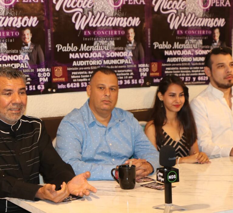 INVITAN A NAVOJOENSES AL CONCIERTO DE ÓPERA “LA NOTTE DE LA DOLCE VOCE”