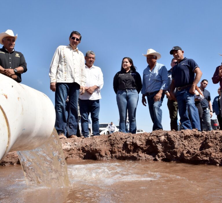 REHABILITA SAGARHPA POZO EN AGIABAMPO PARA EJIDATARIOS NAVOJOENSES
