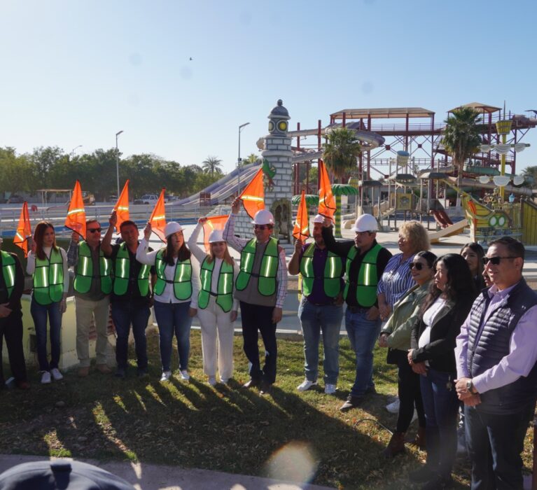 ARRANCA REMODELACIÓN DEL PARQUE INFANTIL PARA RECIBIR A VISITANTES EN SEMANA SANTA