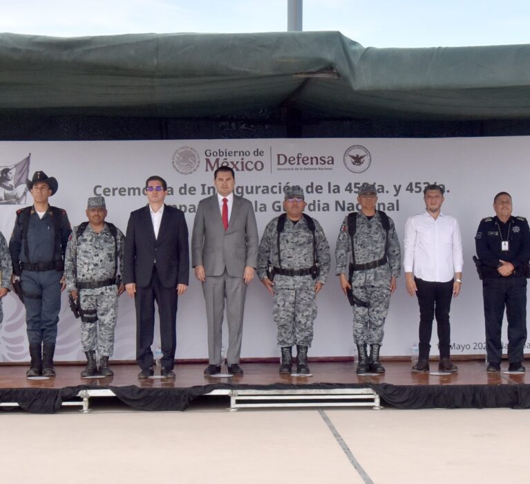ESTRENA GUARDIA NACIONAL SU CUARTEL EN NAVOJOA