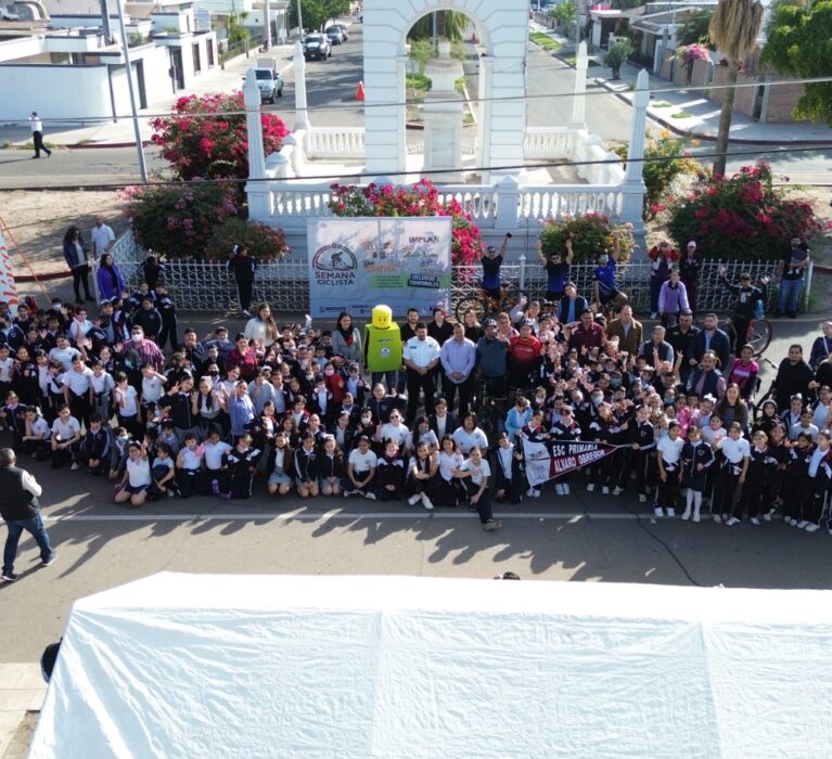 CON ALEGRÍA Y ENTUSIASMO ARRANCA LA “SEMANA CICLISTA” EN NAVOJOA
