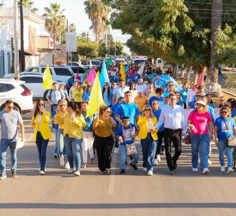 TIENE ECO UNIDAD E INCLUSIÓN EN CAMINATA DE CONCIENTIZACIÓN POR DIAS MUNDIALES DEL SÍNDROME DE DOWN Y AUTISMO