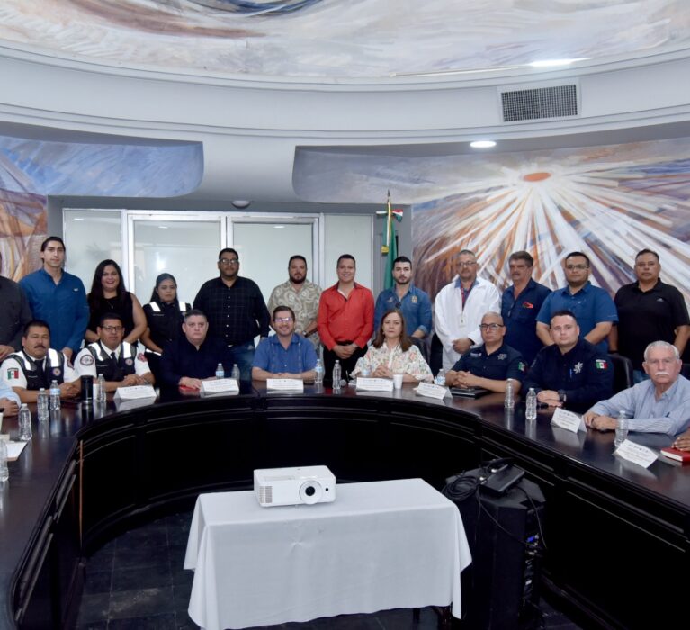 REALIZAN REUNIÓN DE COORDINACIÓN INTERINSTITUCIONAL POR TEMPORADA DE LLUVIAS Y HURACANES 2026