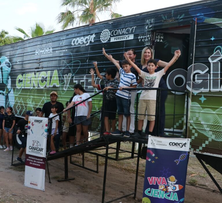 LLEGA “VIVA LA CIENCIA” AL PARQUE INFANTIL DE NAVOJOA