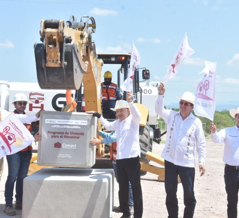 INICIA HISTÓRICA CONSTRUCCIÓN DE 4 MIL 600 VIVIENDAS PARA EL BIENESTAR EN NAVOJOA