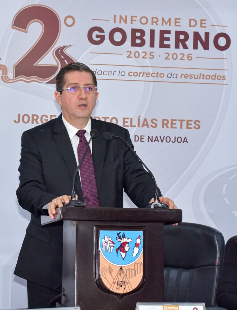 “HACER LO CORRECTO DA RESULTADOS”: ELÍAS RETES EN SU SEGUNDO INFORME DE GOBIERNO