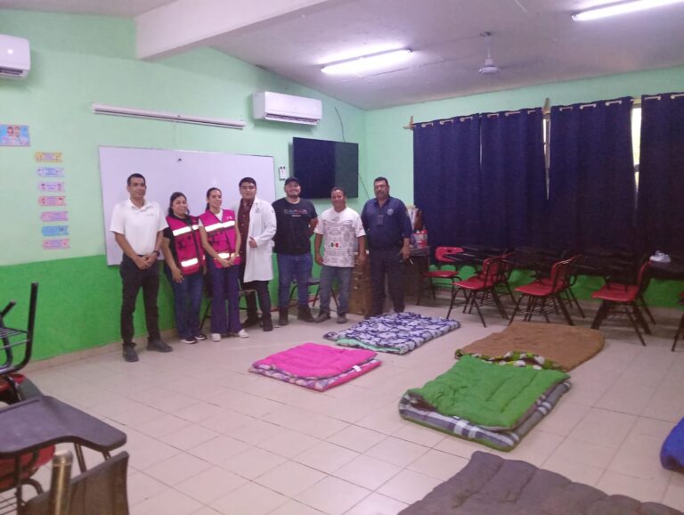 ACTIVAN EN NAVOJOA ALBERGUES EN DESPLIEGUE DE OPERATIVO ESPECIAL POR “POLO”