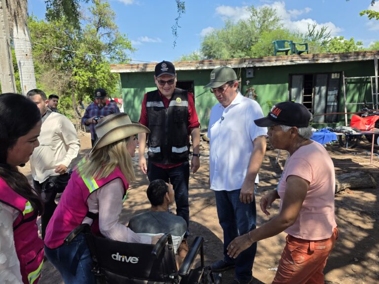 LLEVAN BRIGADAS MULTIDISCIPLINARIAS AYUDA HUMANITARIA A DAMNIFICADOS POR “POLO”